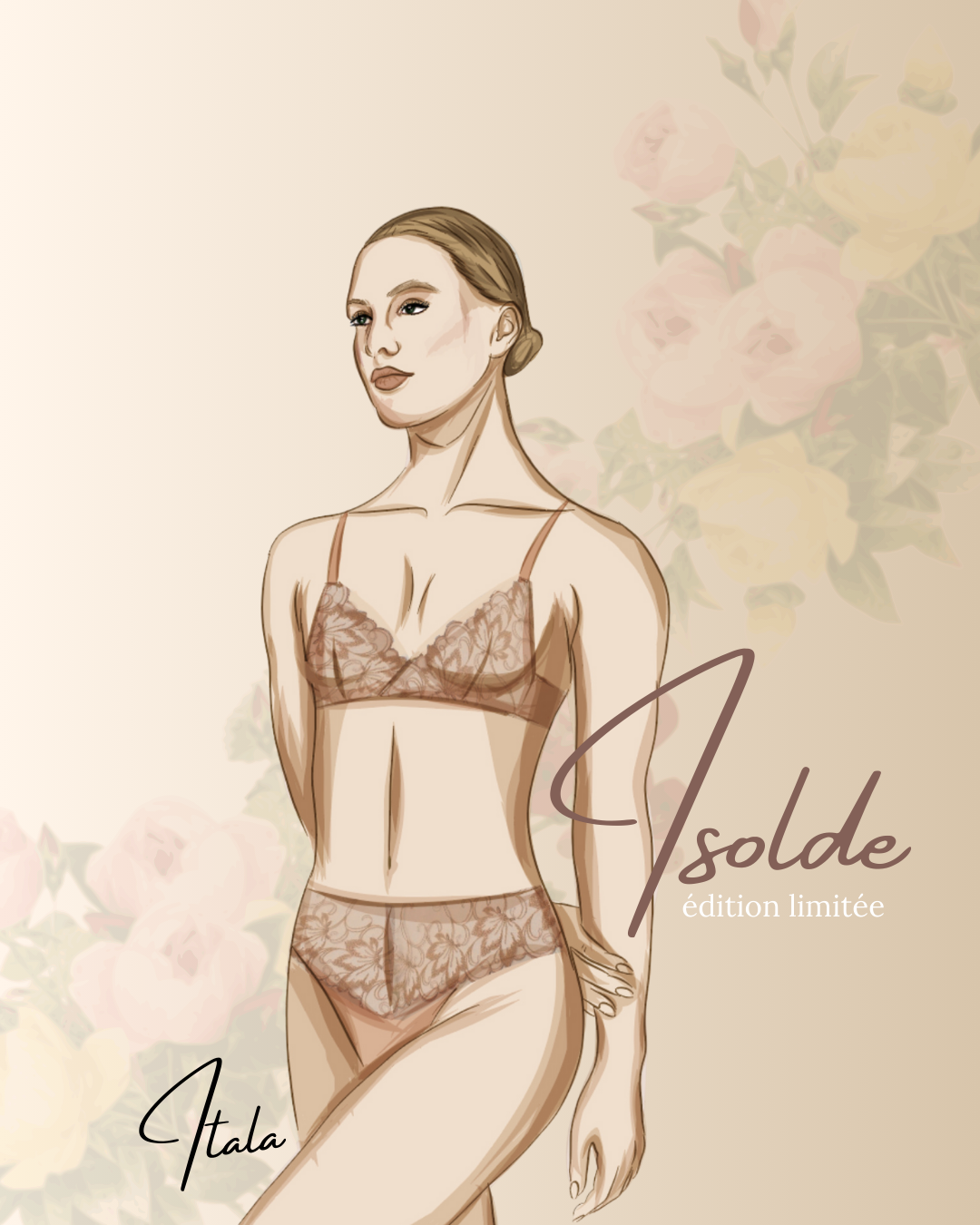 Patron imprimé - Ensemble ISOLDE (Éveil de Printemps)