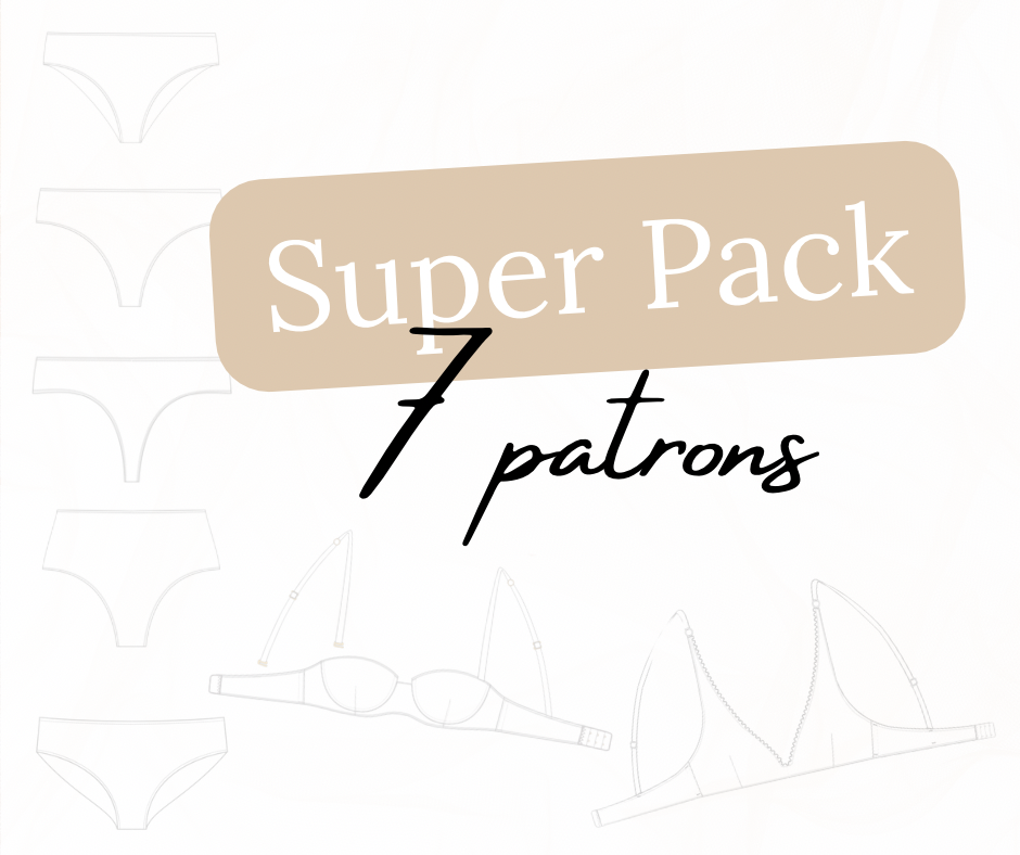 Super Pack - 7 Patrons pour débuter
