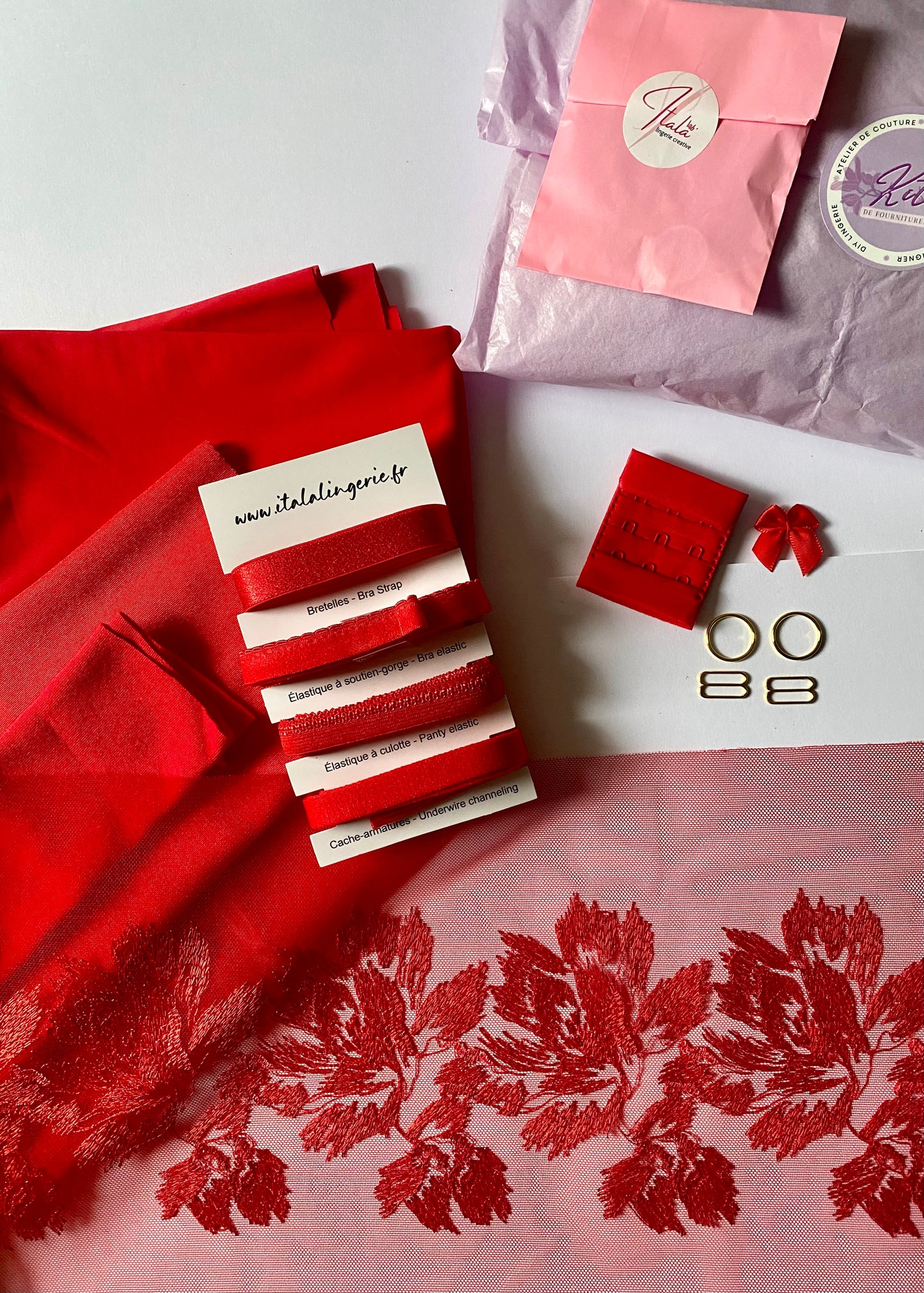 Coffret couture BODY - Rouge