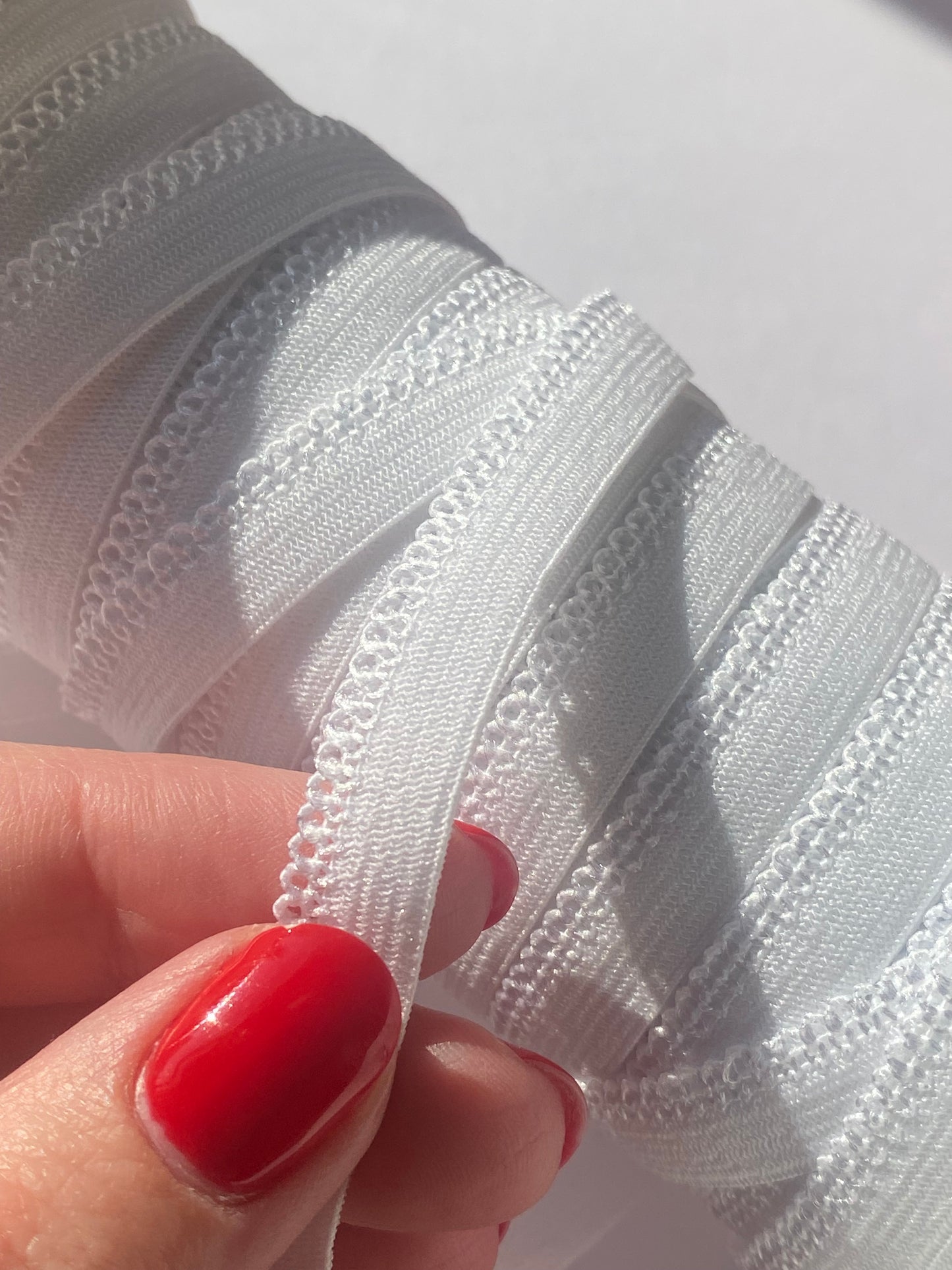 Élastique à culotte picot 10mm - Blanc