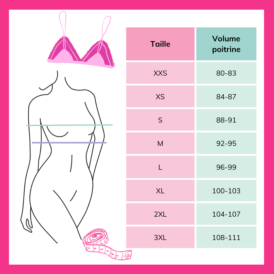 Patron PDF (A4) - Soutien-gorge triangle