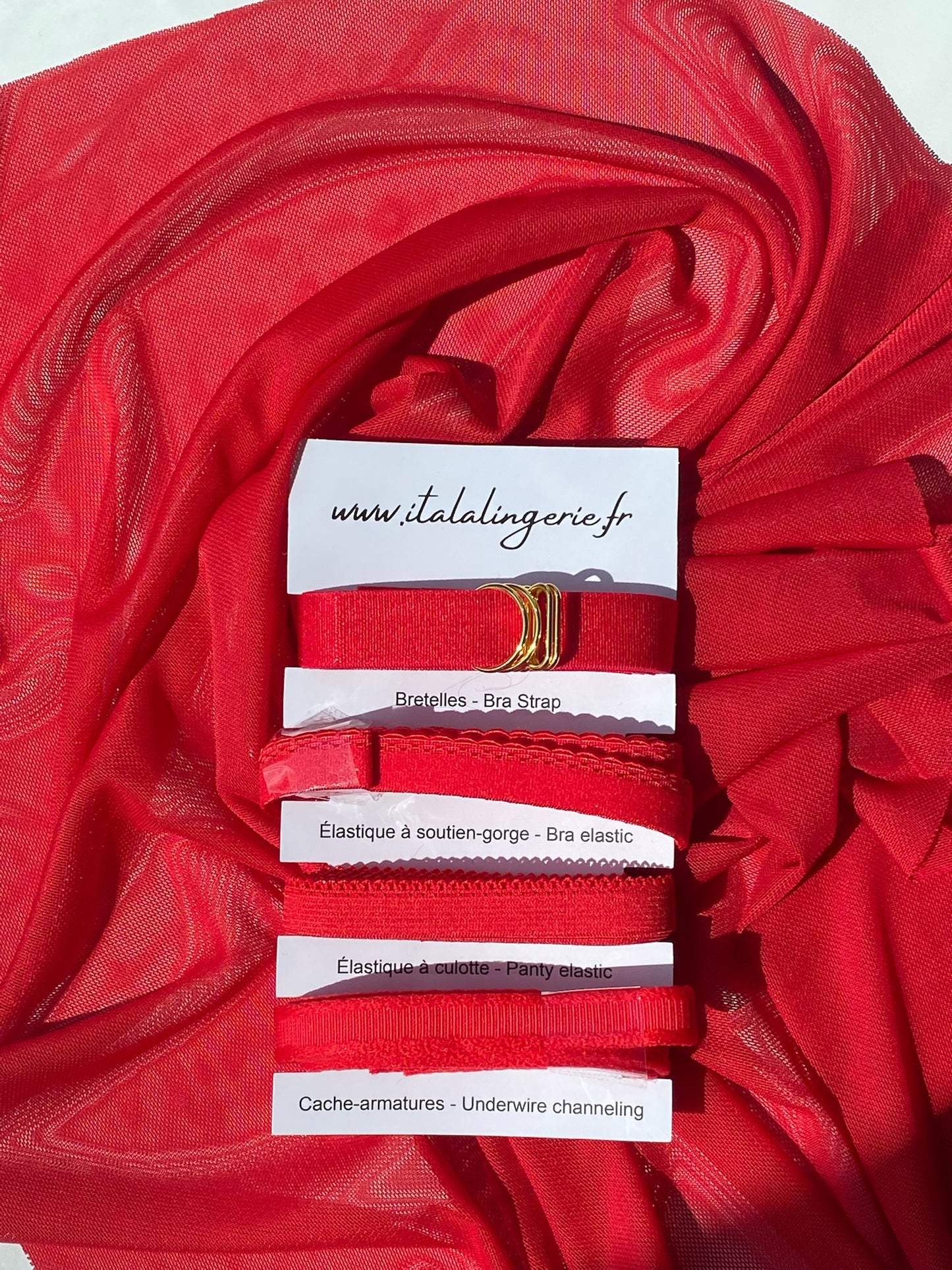 Kit d’élastiques - Rouge