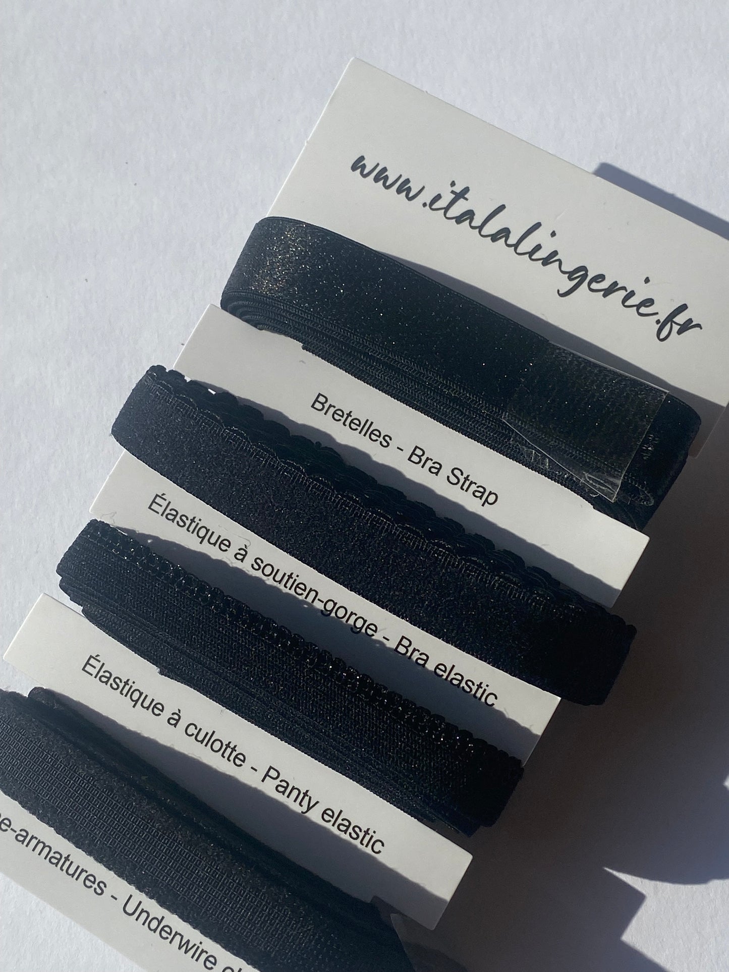 Kit d’élastiques - Noir