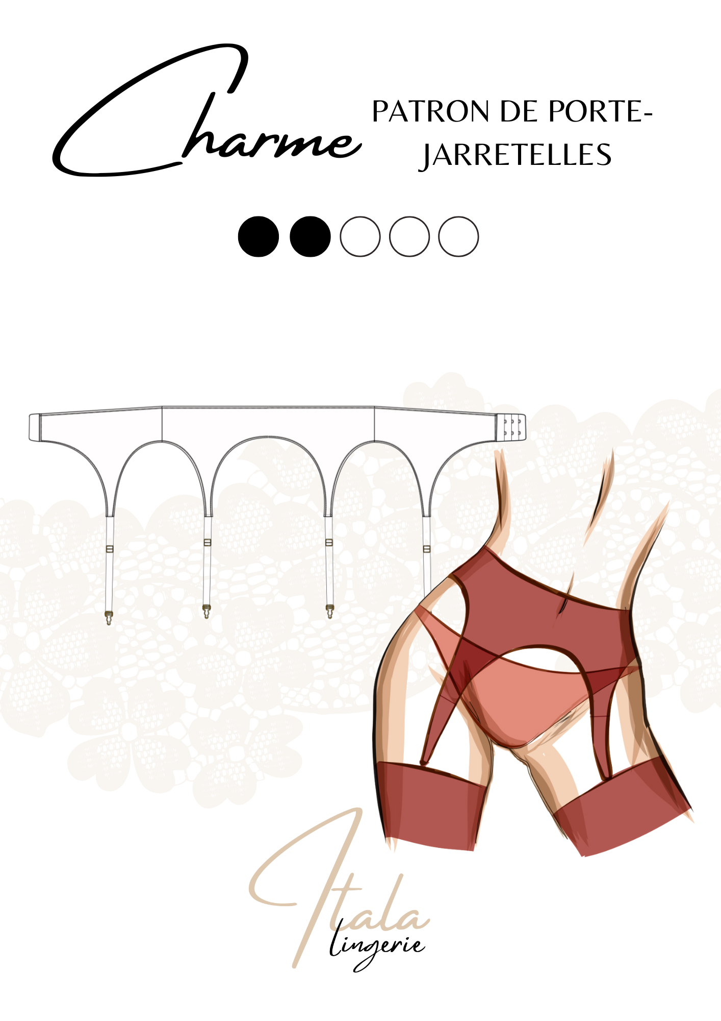 Pack prenium - 13 Patrons de couture lingerie