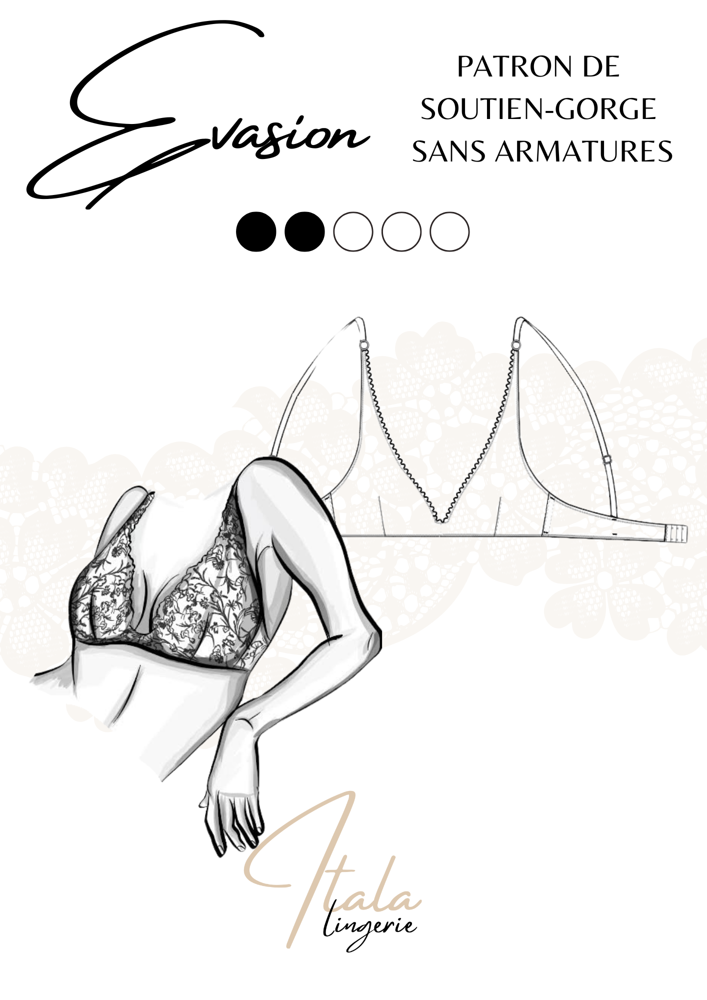 Pack prenium - 13 Patrons de couture lingerie