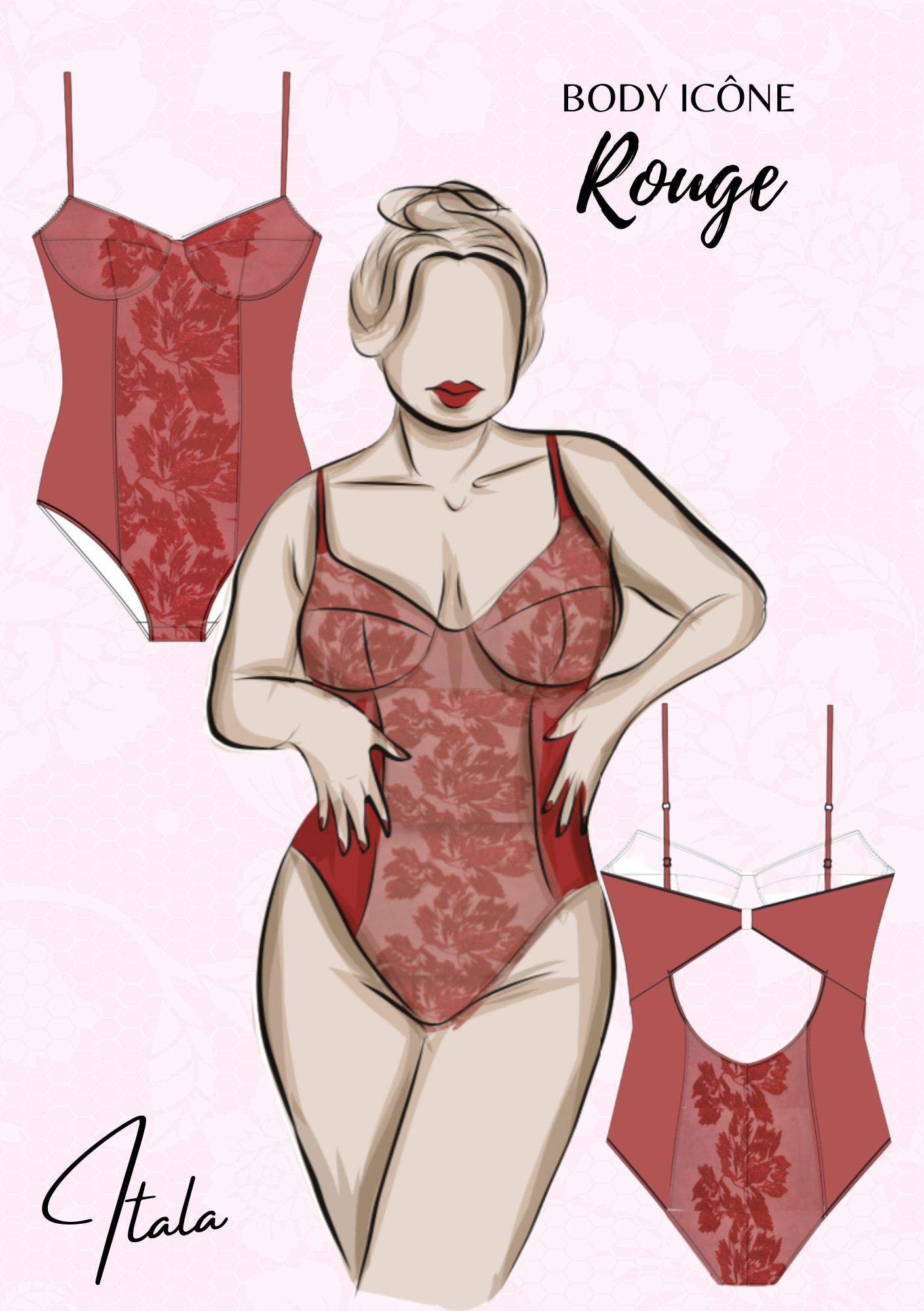 Coffret couture BODY - Rouge