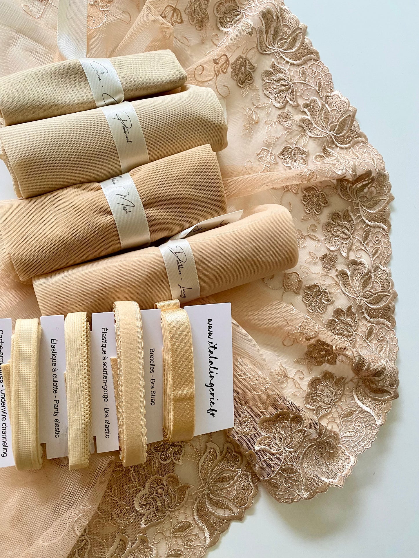 Coffret couture de lingerie - SPARKLING CHAMPAGNE