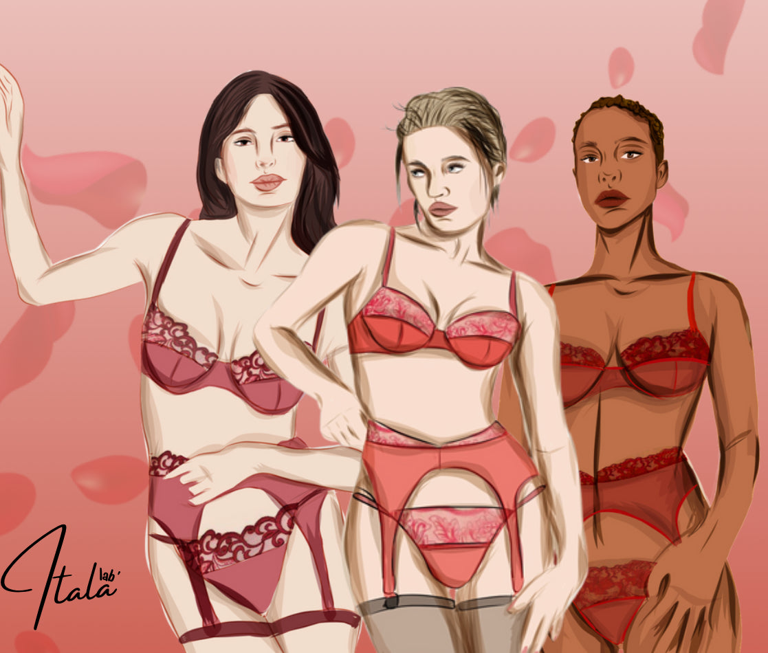 Patron PDF (A4) - Soutien-gorge PASSION (grande taille)