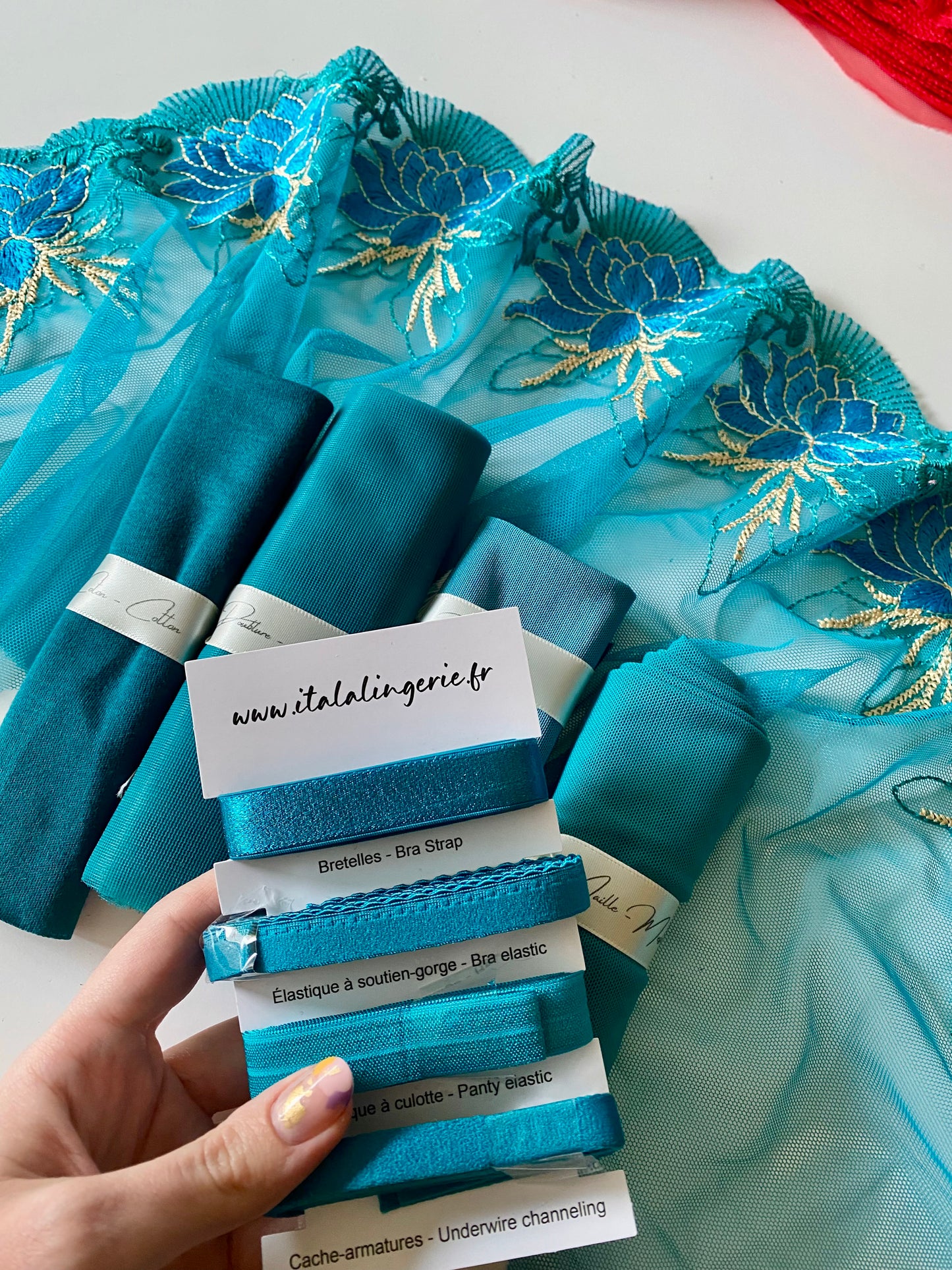 Coffret couture de lingerie - ACQUA TREASURE