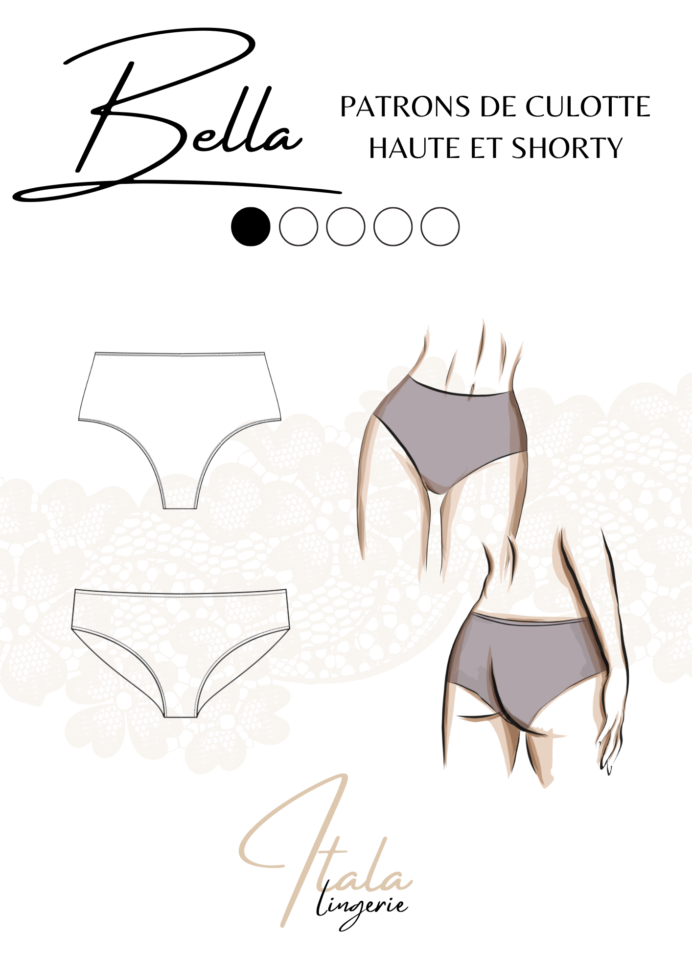 Pack prenium - 13 Patrons de couture lingerie