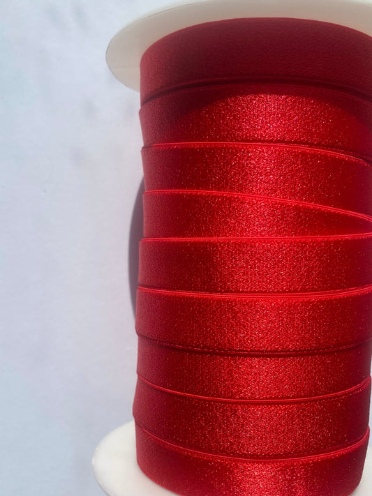 Bretelle soutien-gorge 15mm - Rouge