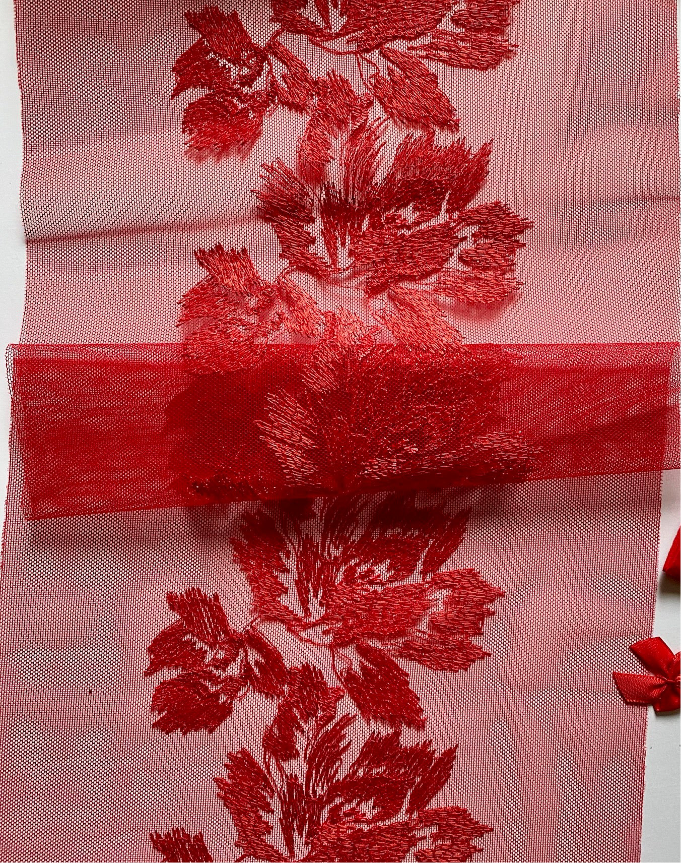 Tulle brodé - Fuego