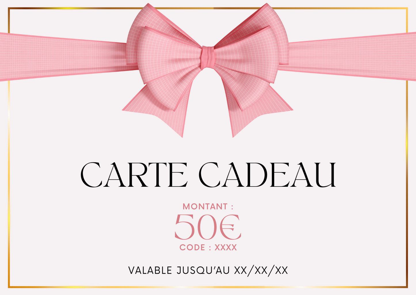 Carte Cadeaux