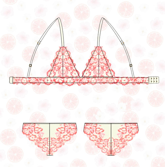 💋 Bella Rossa - Coffret couture de lingerie