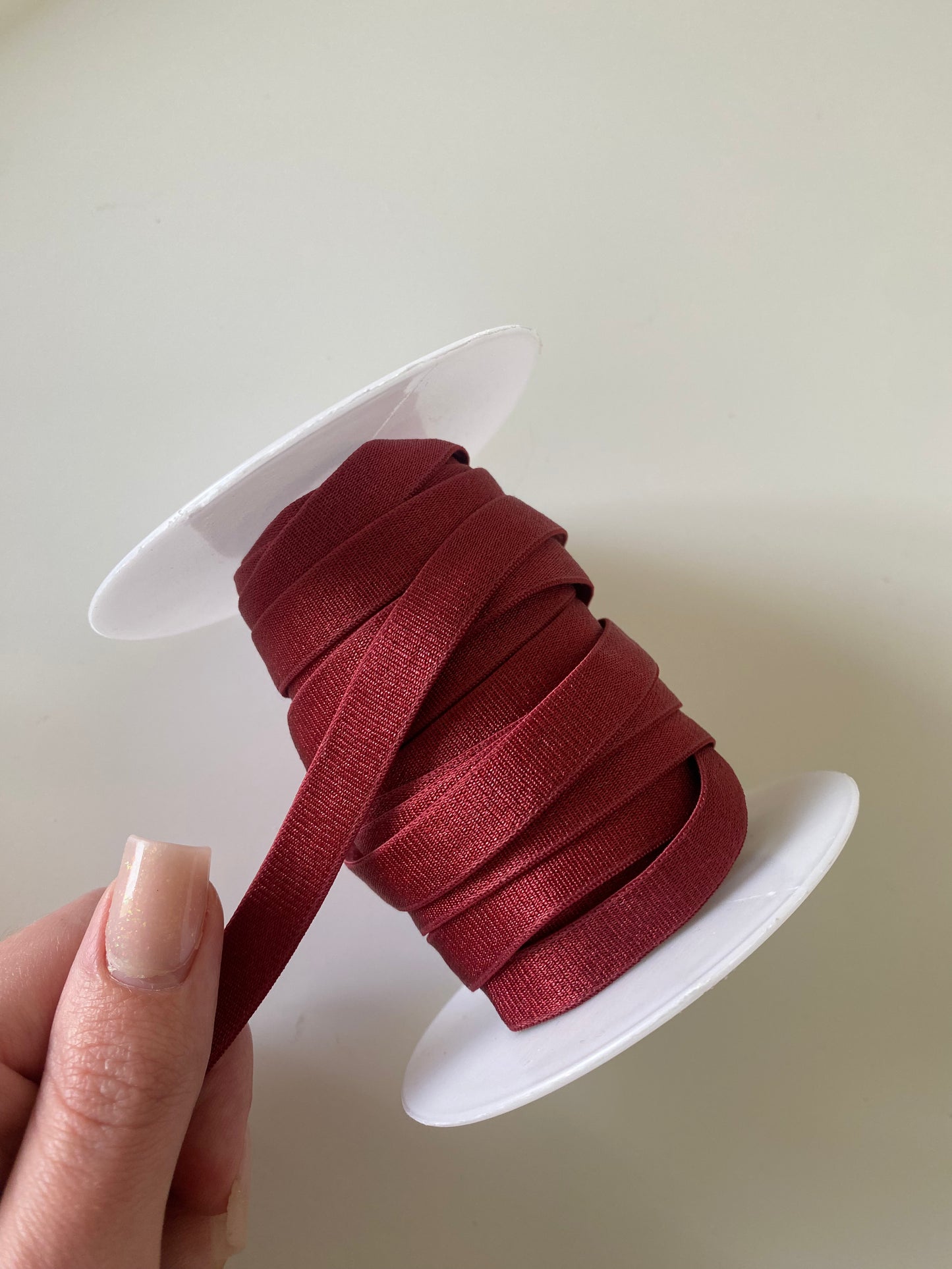 Bretelle soutien-gorge 10mm - Bordeaux
