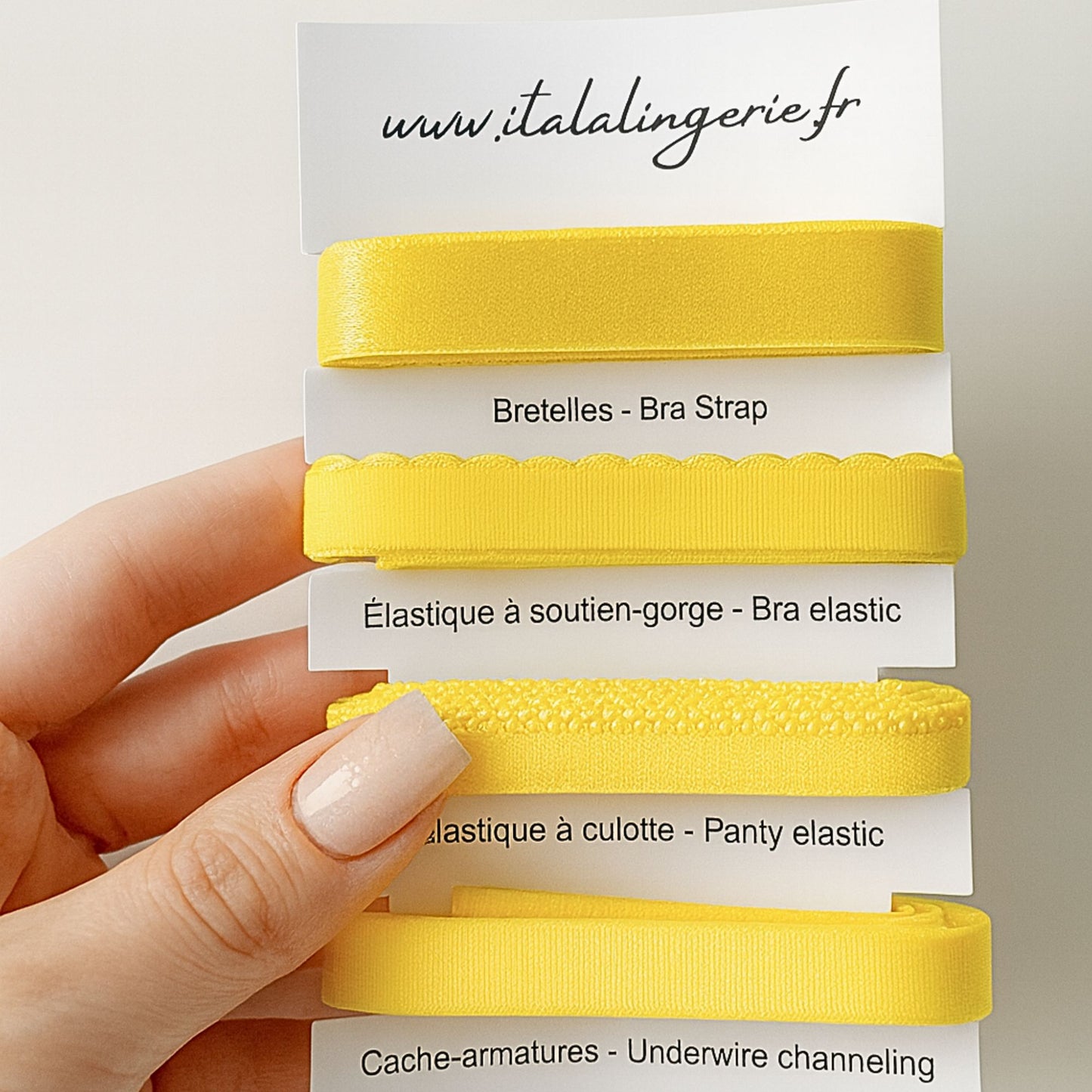 Kit d’élastiques - Jaune