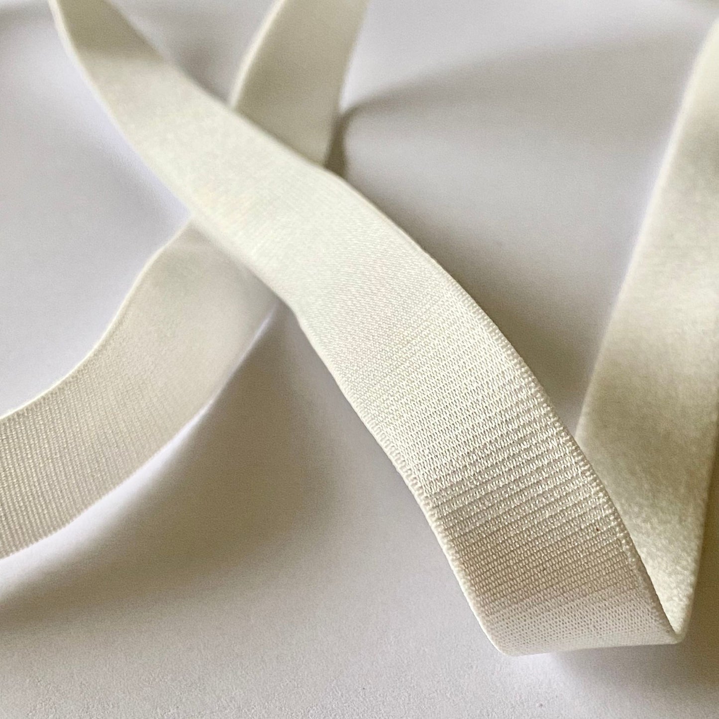 Bretelle soutien-gorge 15mm - Ivoire