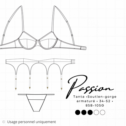 Patron imprimé - Ensemble PASSION