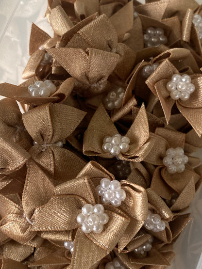 Nœud papillon à perles