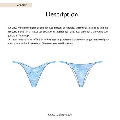 Patron PDF (A4) - Tanga MÉLODIE