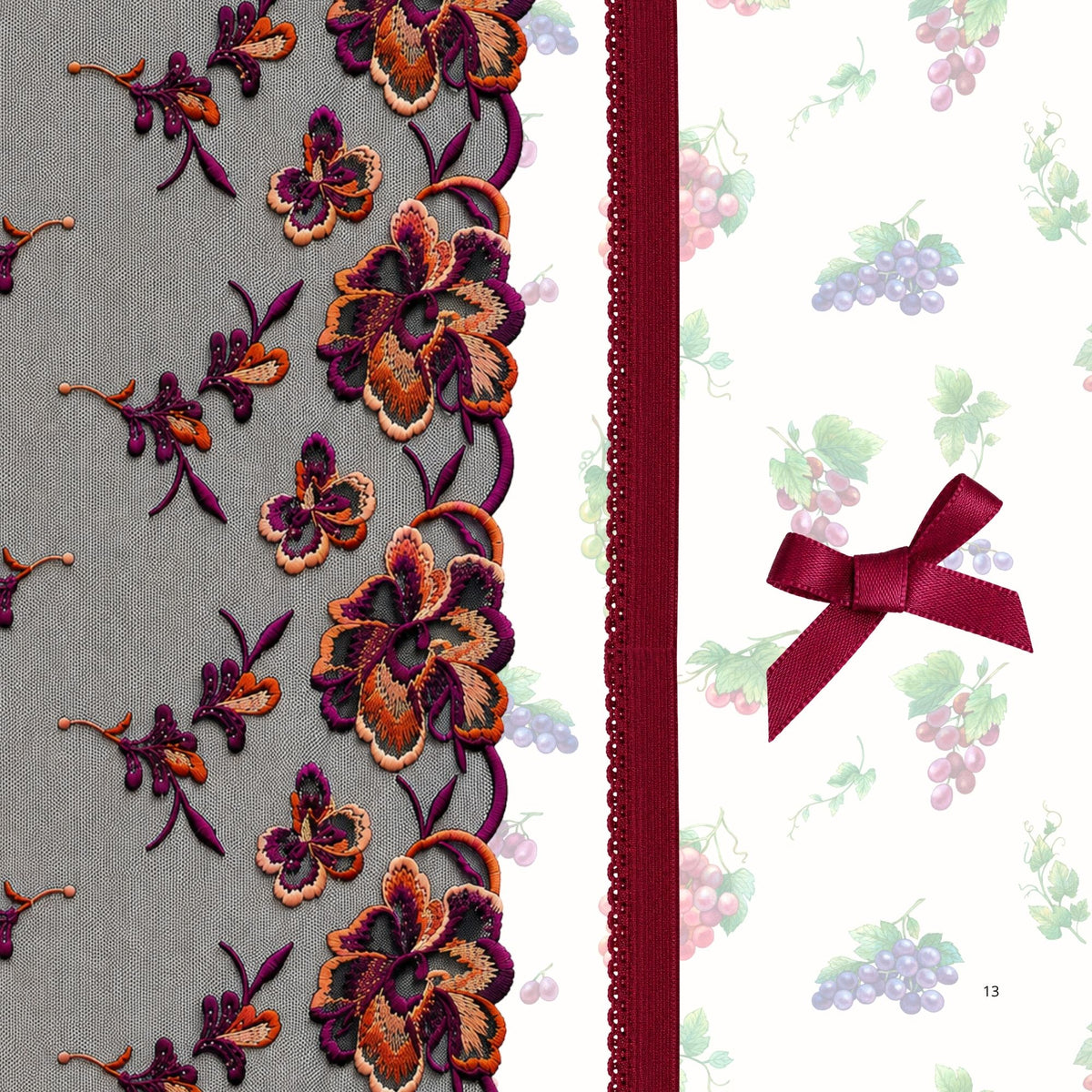 🍇 Kit culotte haute Toscana — patron pdf inclus