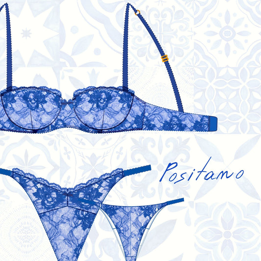💙 Coffret couture lingerie POSITANO - Patrons pdf inclus