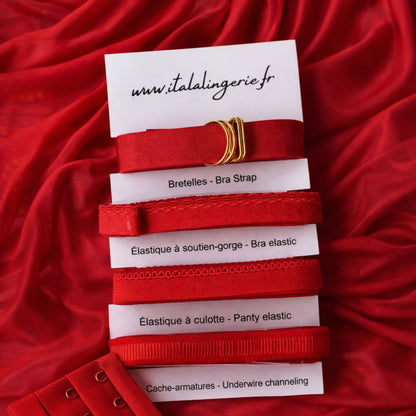 ❤️‍🔥Scandale - Coffret couture de lingerie avec patrons inclus