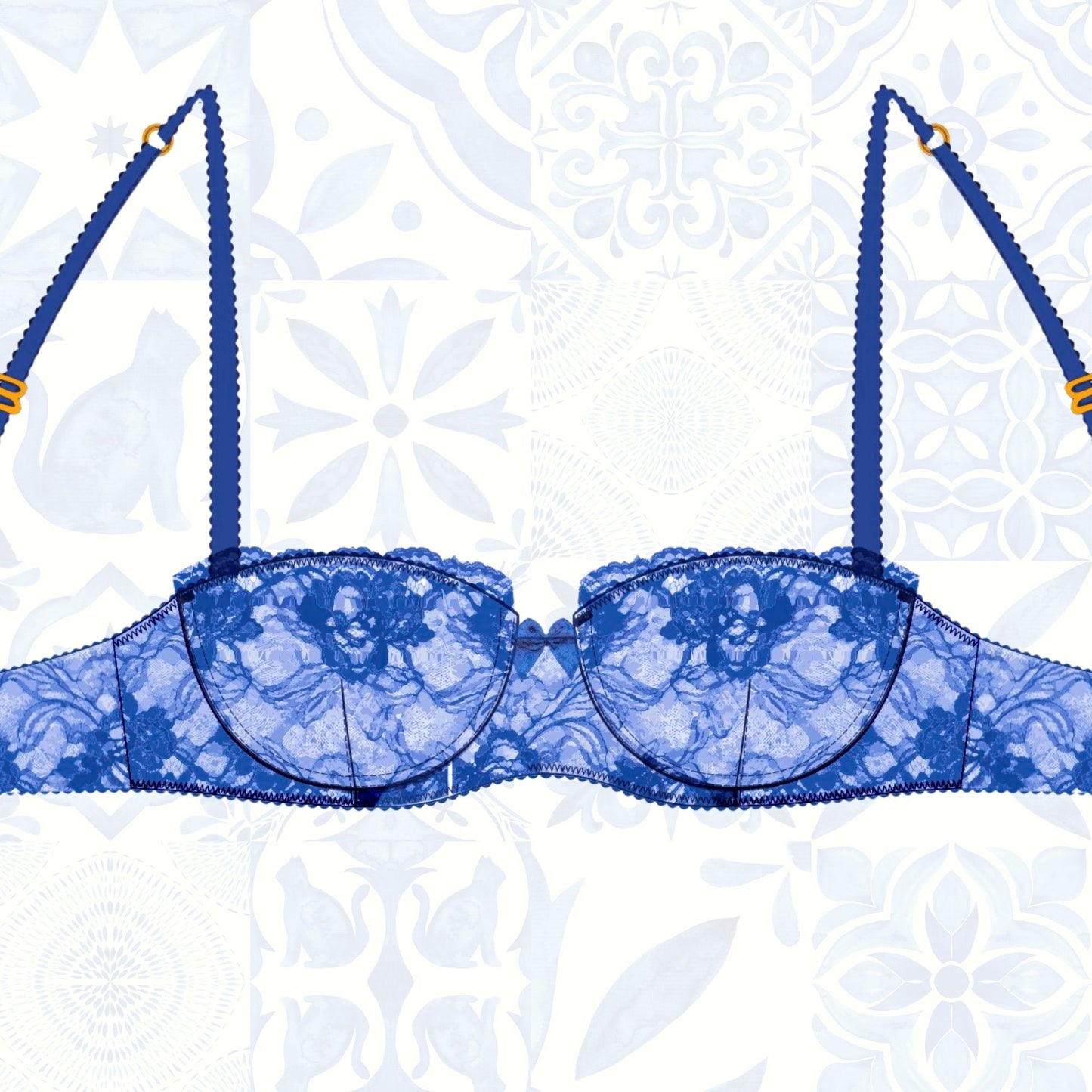 💙 Coffret couture lingerie POSITANO - Patrons pdf inclus