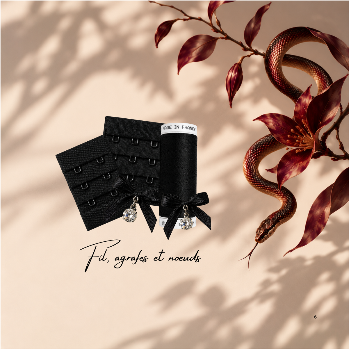 🕷️Coffret couture lingerie VENIN - Patrons pdf inclus