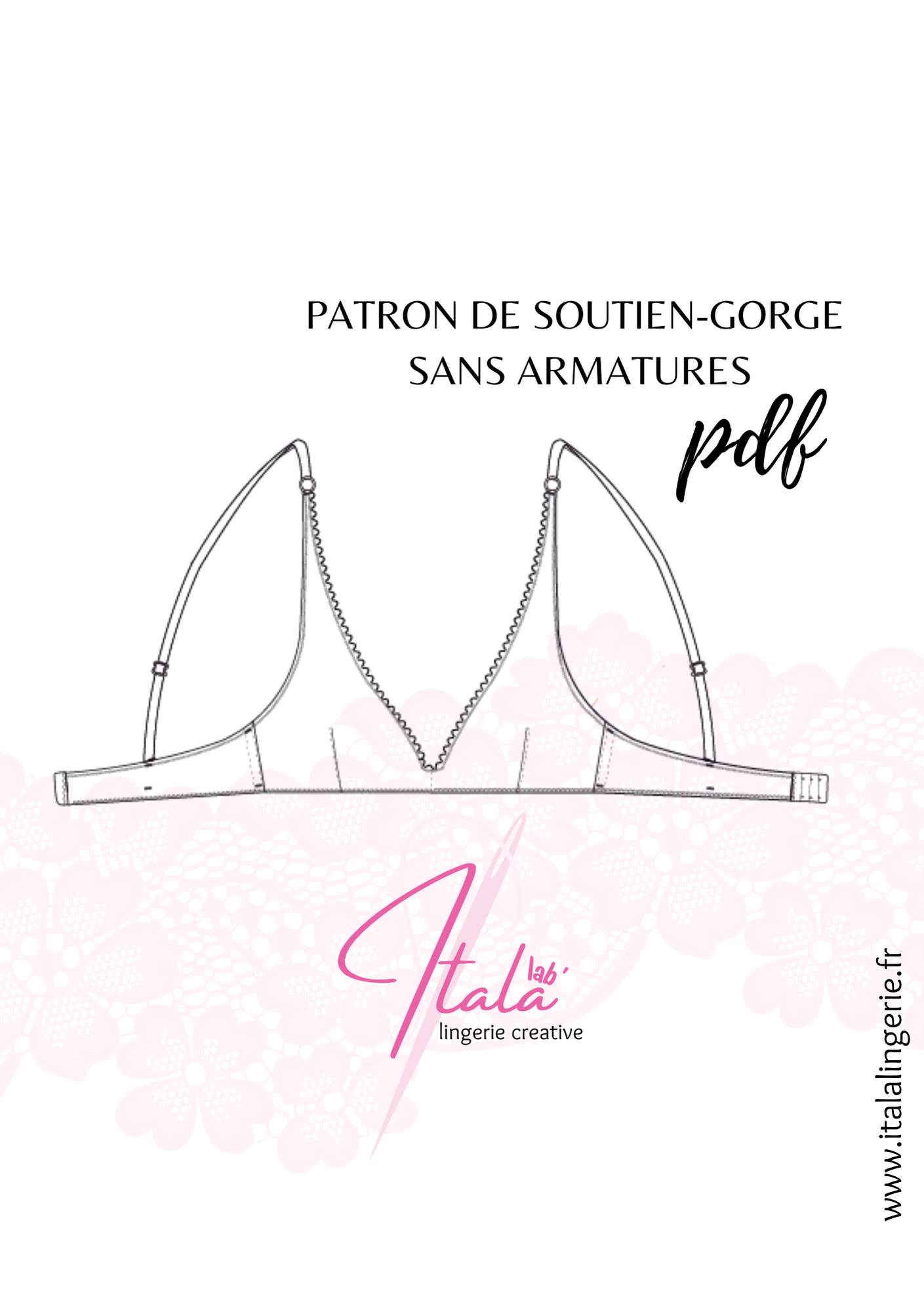 Patron PDF (A4) - Soutien-gorge sans armatures Evasion