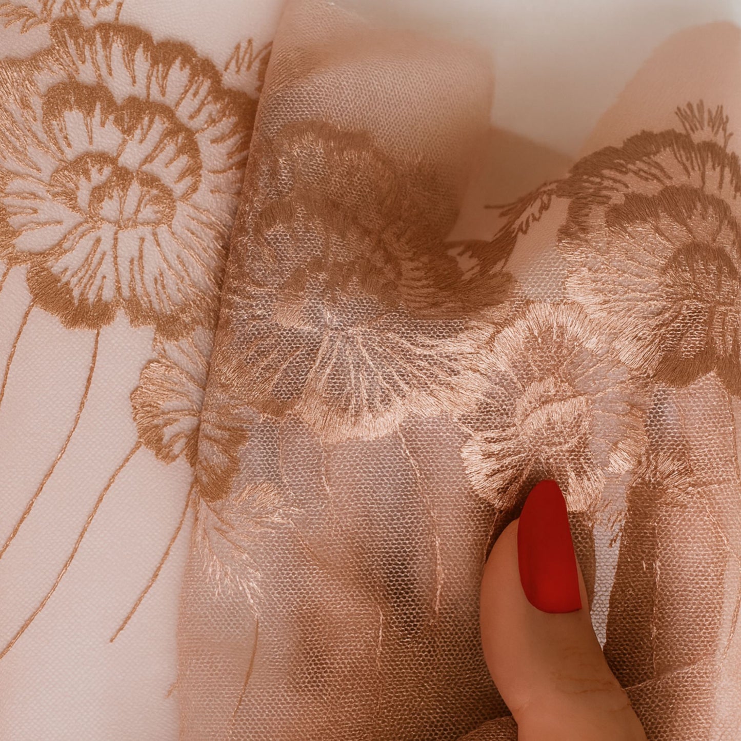 Tulle brodé - Velvet