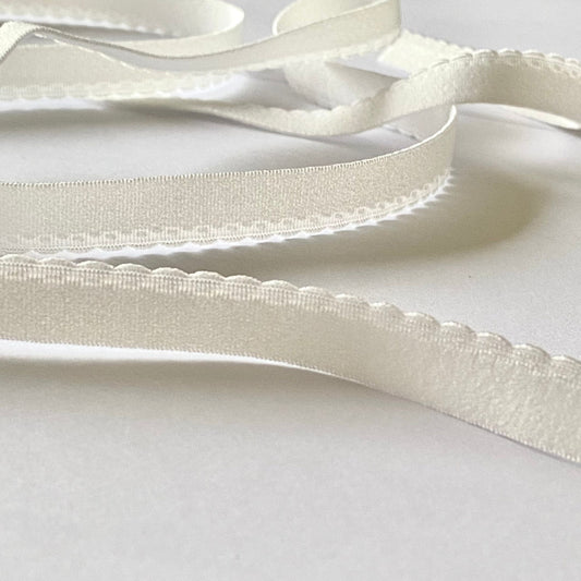 Élastique à soutien-gorge 12mm - Ivoire