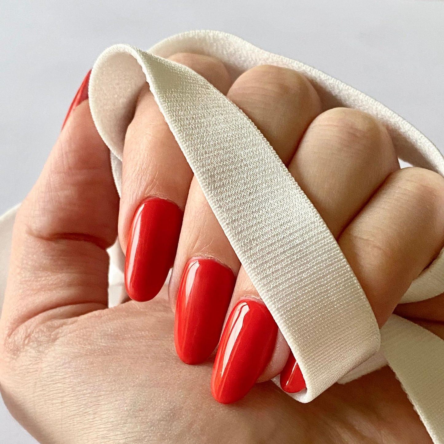 Bretelle soutien-gorge 15mm - Ivoire