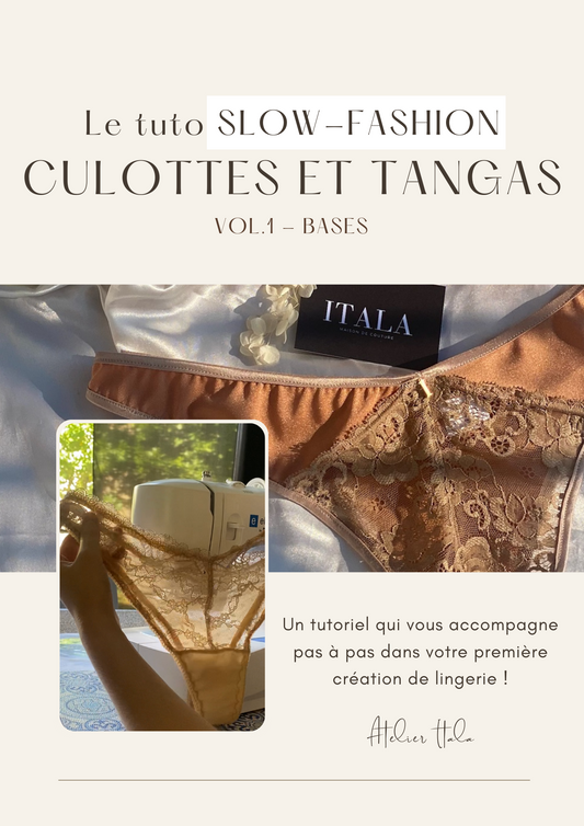 E-BOOK Vol.1 « Culottes et tangas (bases) »