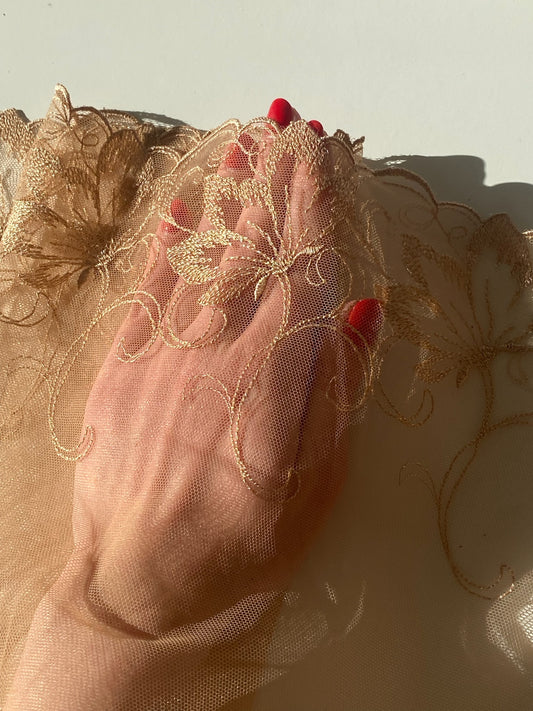 Tulle brodé - Isolde