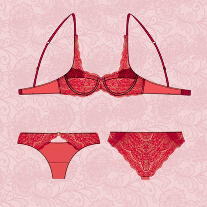 ❤️‍🔥Scandale - Coffret couture de lingerie avec patrons inclus