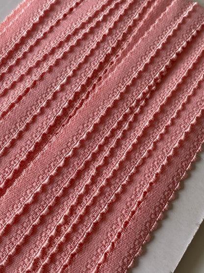 Élastique à culotte festons 10mm - Rose