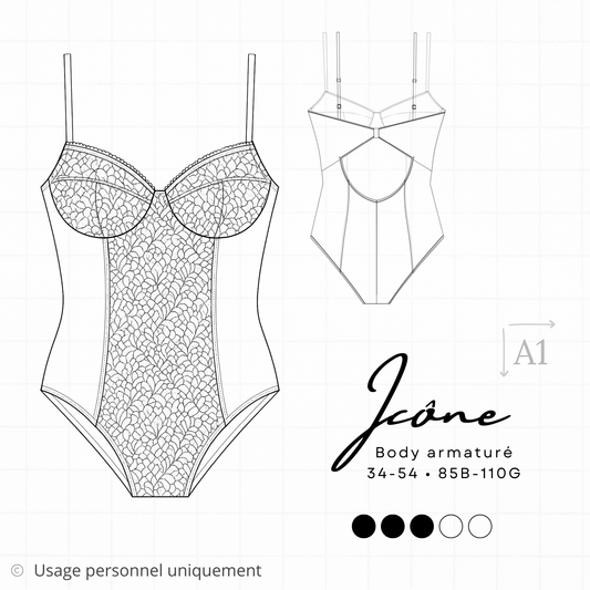 Patron PDF (A1) - Body Icône