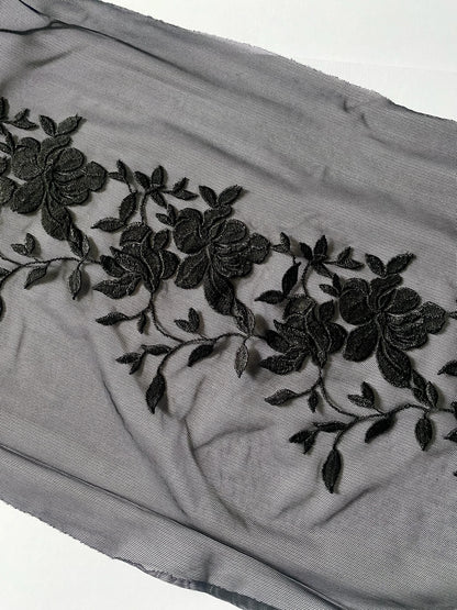 Tulle brodé - Shadow