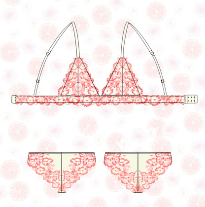 💋 Bella Rossa - Coffret couture de lingerie