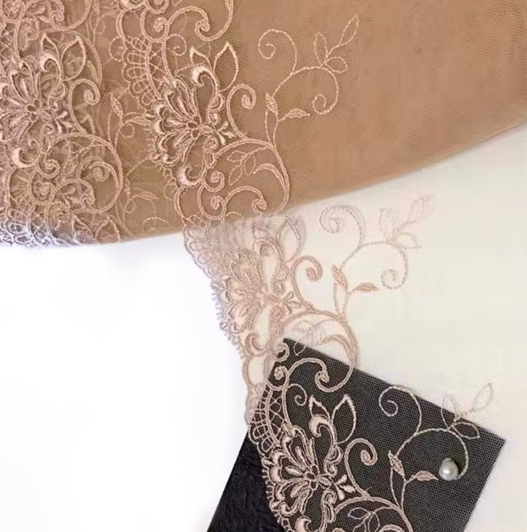 Kit couture ensemble lingerie DIY - CHAMPAGNE