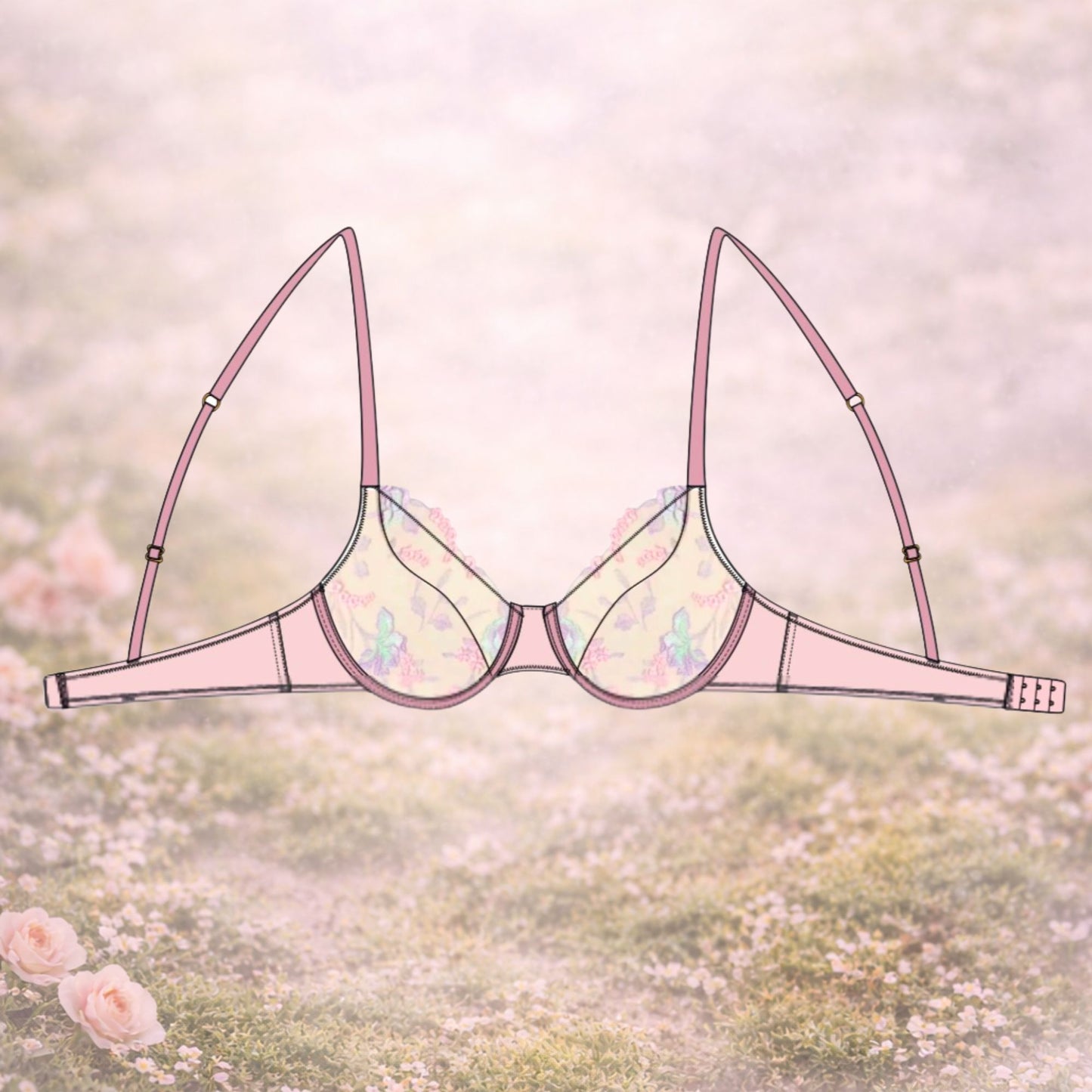 🌸Kit soutien-gorge Ophélia — patron inclus