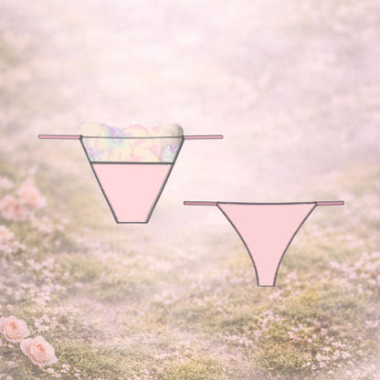 🌸Kit tanga Ophélia — patron inclus