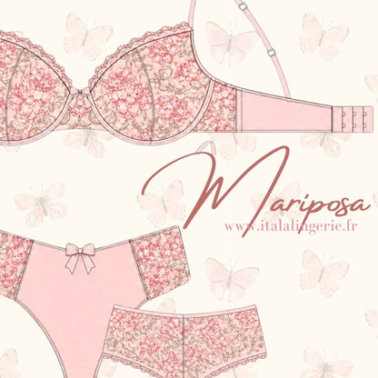 🦋 Coffret couture lingerie MARIPOSA - Patrons pdf inclus