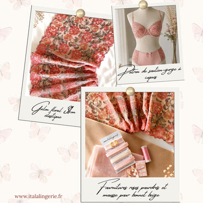 🦋 Coffret couture lingerie MARIPOSA - Patrons pdf inclus