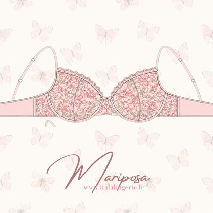 🦋Kit soutien-gorge Mariposa — patron pdf inclus