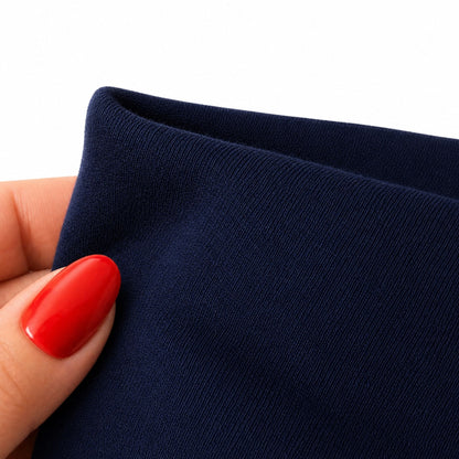 100% coton - Bleu Marine