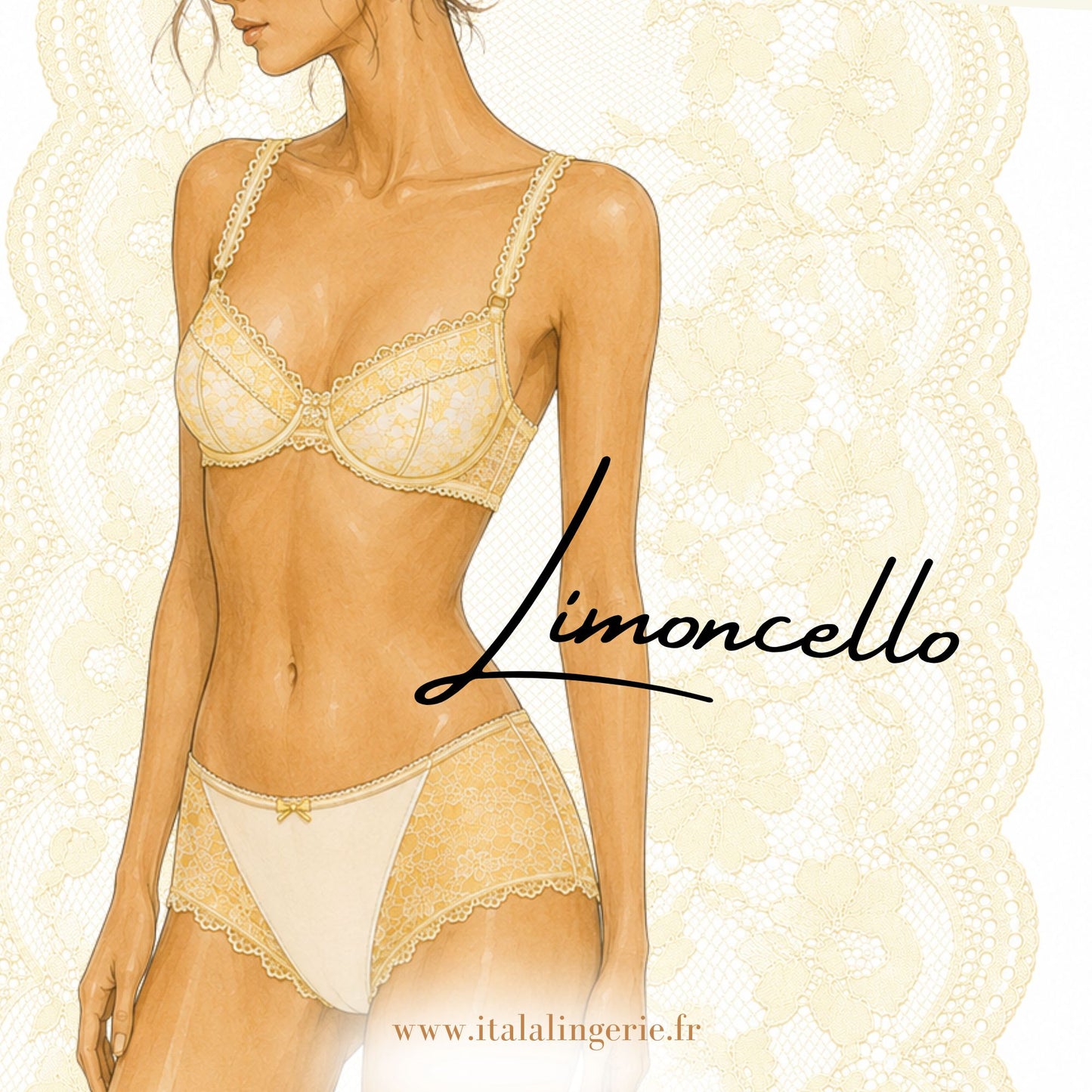 🍋 Coffret couture lingerie LIMONCELLO - Patrons pdf inclus
