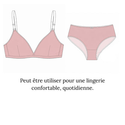 100% coton - Bleu Marine