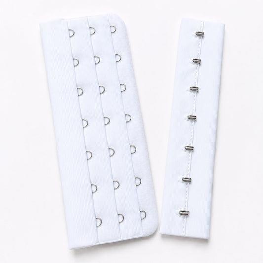 Agrafes bustier - Blanc